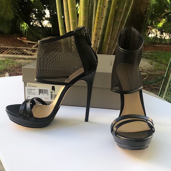 BCBG MaxAzria  Black Platform Sandals - Picture 5 of 10